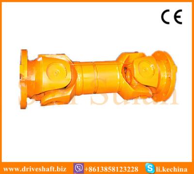 China Steel SWP, SWC, WSD, WS universal coupling / cardan shaft coupling (with split bearing pedestal) with CE certifation for sale