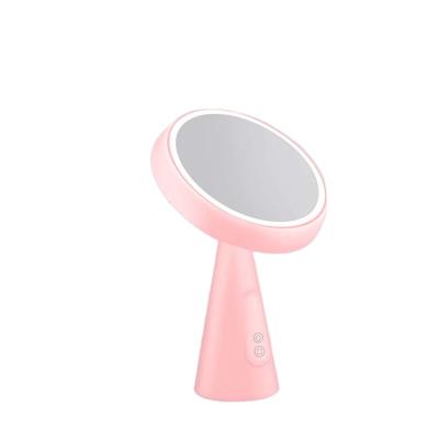 China Lighted Healthcare Smart Digital Desk Led Portable Makeup Mirror for sale