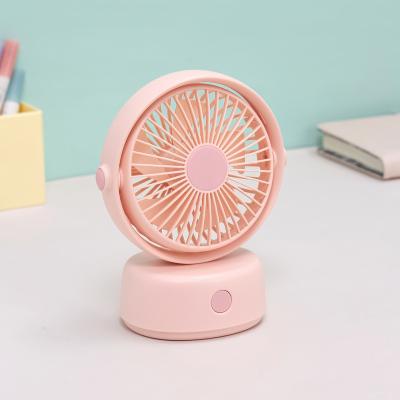 China NO USB Rechargeable LED Desktop Personal Desk Ceiling Fan Portable Mini Fan Wholesale Small Airy Handheld Fan for sale