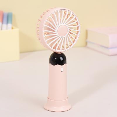 China NO LIN Digital Display Desktop Handheld Rechargeable Adjustable Fan 3 Speed ​​USB Fan Portable Air Conditioning Cooler for sale