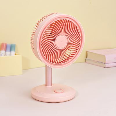 China NO 3 Speed ​​Rechargeable Adjustable Desk Fan Handheld USB Fan Portable Air Conditioning Cooler with Lamp Night Light for sale