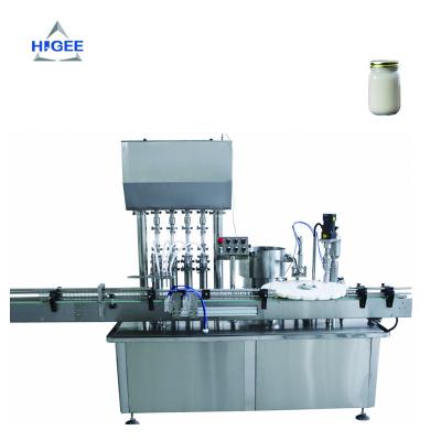 China Pate Lotion Filling Machine For All Type Gel Filling Machine Bottle Line for sale