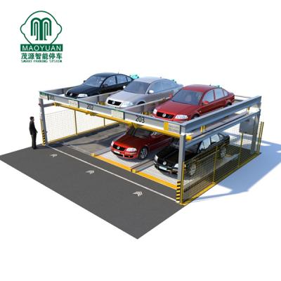 China Steel Auto Vertical Automated Smart Parking Car Parking System Garage Car Lift for sale