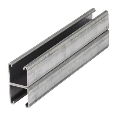 China Modern Factory Direct U Shaped Perforated Galvanized Stainless Support Ground Strut Channel for sale