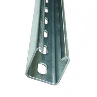 China Customized Modern C Pillar Mild Steel C Bracket Building Seismic Metal Building Material Steel Channel for sale