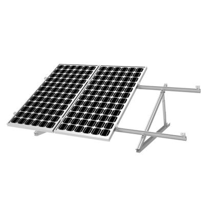 China Easy Installation Adjustable PV Rack Structure Triangle Flat Roof Solar Panels Mount for sale