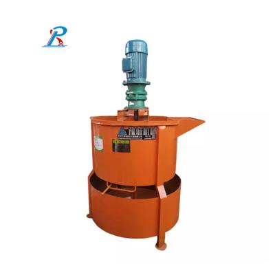 China Construction Site Cement Electric Vertical Mortar Barrel Mud Mixing Mortar Mixer for sale