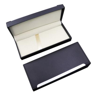 China Handmade High Quality Leather Pen Box Luxury PV Gift Packaging Pen Box for sale