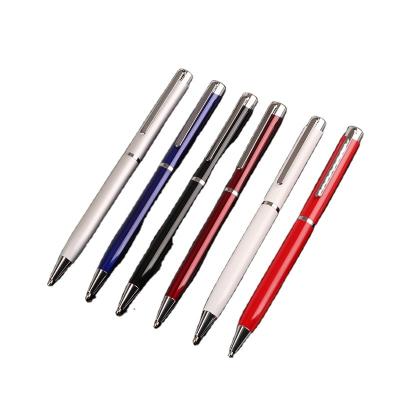 China Metal Ballpoint Pen Multiple Colors Available Custom Logo For Business Gift Office or School Promotional for sale