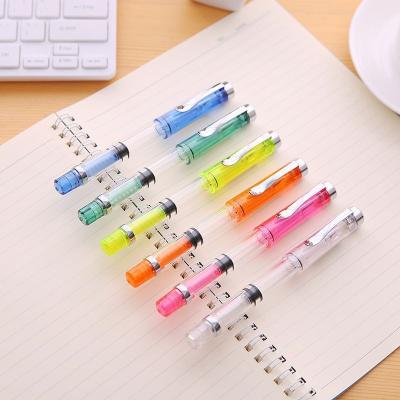 China Rollerball Pen Gel Pen GEL INK Plastic PEN Multi Color School Kids Fountain Pen Ink Converter Eacajess for sale