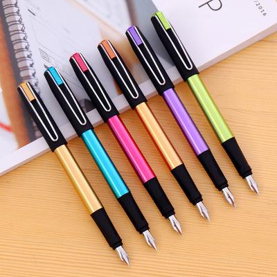 China Rollerball Pen Gel Pen GEL INK PEN Eacajess Different Colors Ink Steel Fountain Pen for sale