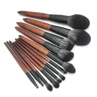 China Angular Blush Cosmetic Gift Set Individual Makeup Best Customized High Quality Luxury Custom Vegan Make Up Brushes for sale