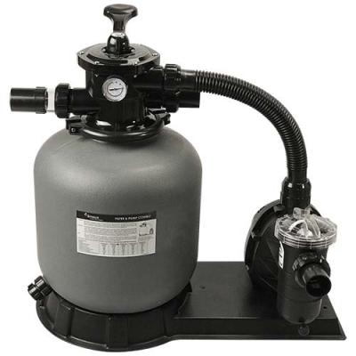 China Wound Reinforced Fiberglass Emaux Sand Filter Plug and Play Combo Pump System for Above Ground Pool with Prefilter Pool Pump and Control Valve for sale