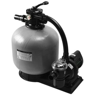 China Wound Reinforced Plug and Play Pump and Fiberglass Enaux Pool Filter Combo for Semi-Commercial Residential Above Ground Spa Pools for sale