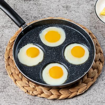 China Modern Egg Cooker Stainless Steel Low Price 4 Holes Electric Nonstick Omelet Pan For Burger Eggs Pan for sale