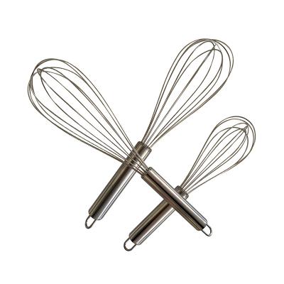 China Sustainable Hot Selling Manual Beater Eggbeater Dough Beater Stainless Steel Manual Egg Beater for sale