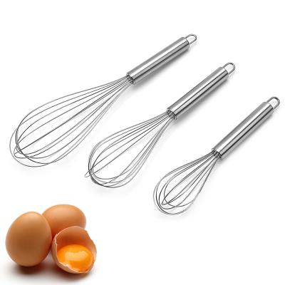 China Viable Classic Design Manual Stainless Steel Balloon Shape Egg Beater For Baking for sale