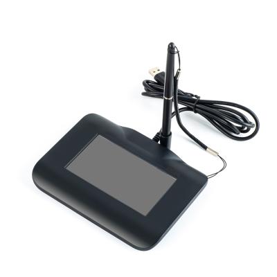 China 4.3inch Electronic Signature Pad With Pen Used In Offices, Bank Signature 161.4*174.4*10.8mm (L*W*H) 161.4*174.4*10.8mm (L*W*H) for sale