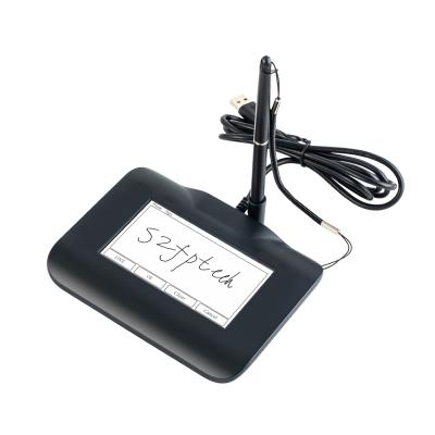 China 4.3 Inch Electronic Signature Pad Bank Hotel Sign Writing USB Capture With Pen 174.4mm*10.8mm 174.4mm*10.8mm for sale