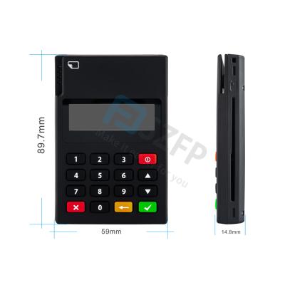 China Portable Hotels Hotels Payment POS mpos Systems NFC Mini Credit Card Machine for sale