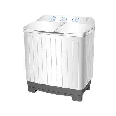 China Portable Mini Double Tub Washing Machine Semi-Automatic Small Dormitory Mini Washing Machine for sale