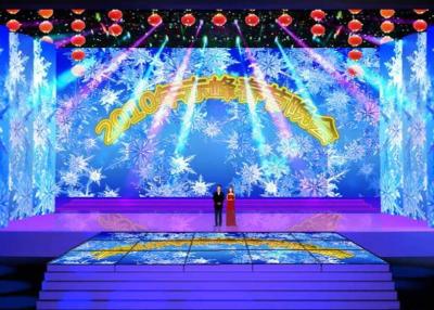 China Module 250mm×250mm 800cd/㎡ Indoor Rental LED Display for sale