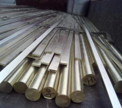 China Tin Phosphor Bronze Bar Stock CuSn8 PB101 (QSn8-0.3) Brass Round Stock for sale