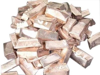 China Bronze Copper Ingot CuSn5Zn5Pb2-B CB499K / CuSn5Zn5Pb2-C CC499K for sale