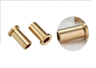 China Customized Brass Bushings And Bearings , 1/2 Inches -1 Inches Flange Bushing Sleeve for sale