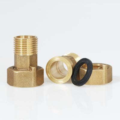 China OEM Brass or Bronze Water Meter Couplings Connectors for Water Meters for sale