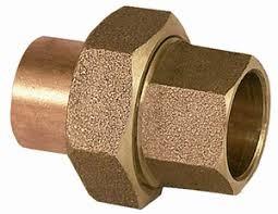 China Sintered Female Brass Plumbing Fittings , Equal Shape Plumbing Hose Fittings for sale