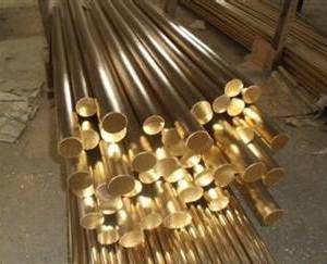 China Customized Length Alloy Solid Brass Rod , Anti Corrosive C3601 Brass Round Bar ISO 9000 for sale