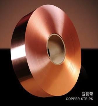 China T2 C11000 C1100 Copper Foil Roll CU-ETP GB UNS JIS 0.03-3mm Copper Terminal Strips for sale