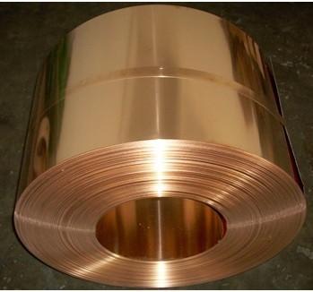 China High Strength Copper Alloy Strip , Copper Nickel Silicon Strips C70250 C7025 for sale