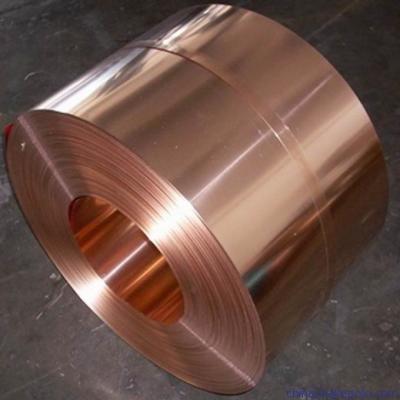 China Phosphorus Bronze Strip C51000 C5102 CuSn5 GB UNS JIS 0.1-3.0mm Bronze Foil Roll for sale