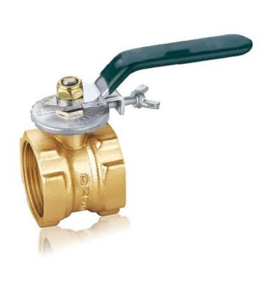 China 2 Inch Copper Pipe Ball Valve  Flanged Forging Plumbing Water Valve DN50 CW617 for sale