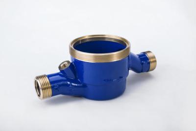 China High Power Brass Water Meter Body , Customized Cold Water Flow Meter for sale