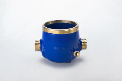 China Durable Brass Water Meter Body , Customized Brass Water Flow Meter ISO9000 for sale