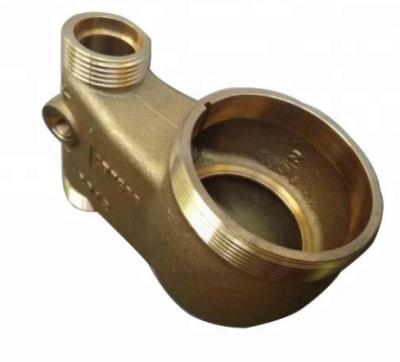 China Stable Running Bronze Water Meter Body For Cold Water DN15 - DN50 for sale