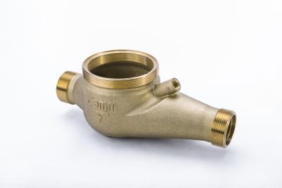 China Bronze Material Pulse Water Meter Body With Incoming Quality Controlled for sale