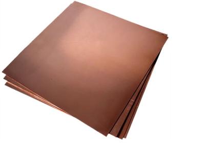 China 0.2-120mm Solid Copper Sheet Stock T2 C11000 C1100 Cu-ETP With Coil / Foil Shape for sale