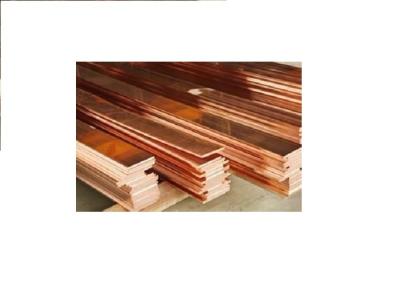 China Extruded Copper Bus Bar TU2 C10200 C1020 Cu-OF 2-60mm Electric Copper Flat Bar for sale