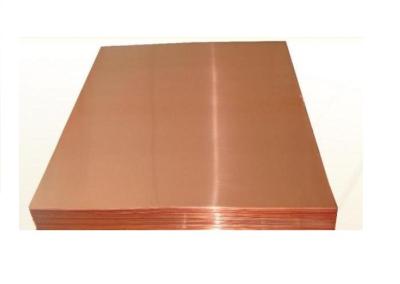 China 0.2-120mm Pure Copper Sheet , Phosphro Bronze Sheet Plate C5191 C51900 CuSn6 for sale