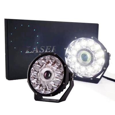 China 2021 New Auto Laser Light 7 Inch 75W LED Roads 7 Inch Heavy Duty Laser Lights for sale