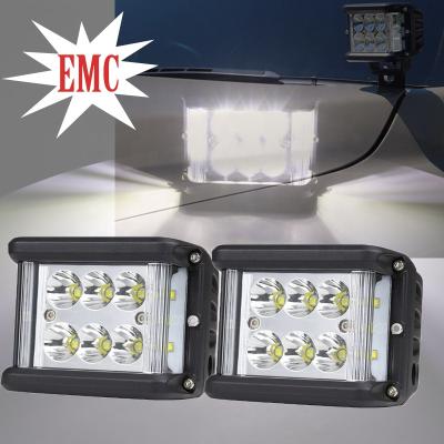 China 4 Inch 60W LED Vehicle Side Lighting LED Work Light Strength Training Lights For 4 Inch Vehicles for sale