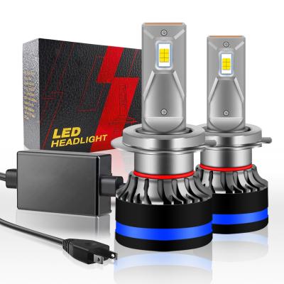 China AURORA 2021 New LED Headlight Bulb H4 H1 H3 9005 Universal H7 9006 9012 Head H11 Lamp Kit Bulbs 6000K Auto Car Led Headlight for sale