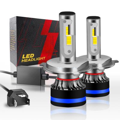 China 2021 Universal New LED Bulb Car Headlight H4 H1 H3 H7 9005 9006 9012 H11 Bulbs For Car Waterproof Led Headlamp for sale