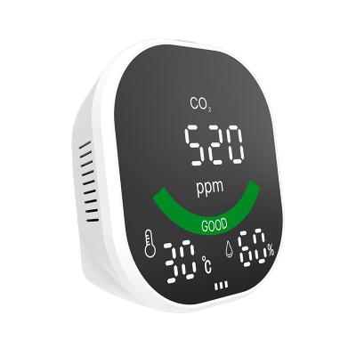 China Home 3-in-1 Temperature and Humidity Carbon Dioxide CO2 Sensor Air Quality Monitoring Mini CO2 Monitor for sale