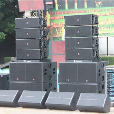 China Double Line Row Concert /Church Sound 10 Inch Two Way Soud Stage System for sale