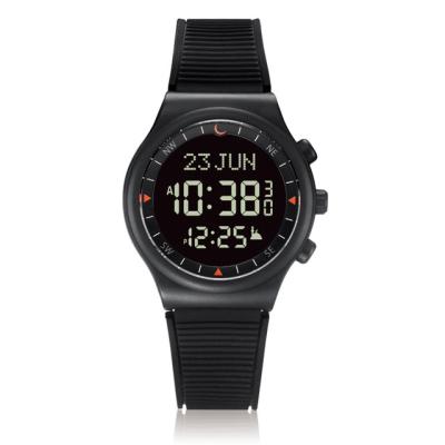 China 2022 Trend 2022 Fashion Sports Muslim Islamic Popular Automobile Azan Mosque Digital Prayer Travel Watch Best Plastic Popular Automobile AL SAHAR for sale